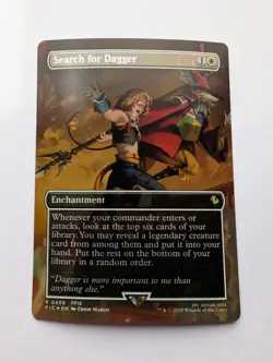 Search for Dagger - UB Final Fantasy FIC - Borderless Foil - (0459) - NM - Image 1