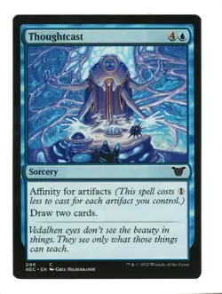 MTG Thoughtcast Commander Kamigawa Neon Dynasty Magic The Gathering TCG - Image 1