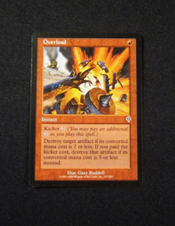 MTG OVERLOAD Red Instant INVASION - Image 1