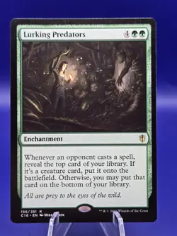 MTG Lurking Predators - Commander 2016 Regular Lightly Played - Image 3