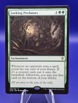 MTG Lurking Predators - Commander 2016 Regular Lightly Played - Image 4