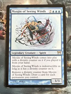 1x Myojin of Seeing Winds Champions of Kamigawa MP MTG Magic Gathering x1 MKE - Image 1