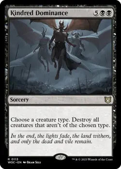 Kindred Dominance Commander: Wilds of Eldraine Regular - Image 1