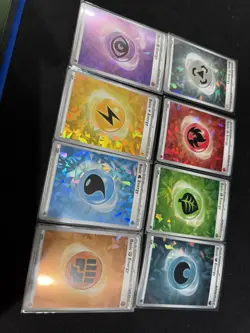 Pokemon Prismatic Evolutions CRACKED ICE HOLO Basic Energy - Image 2