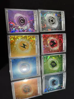 Pokemon Prismatic Evolutions CRACKED ICE HOLO Basic Energy - Image 4