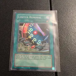 Yugioh Limiter Removal PSV-EN064 Unlimited Super Rare 25th Anniversary NM - Image 1