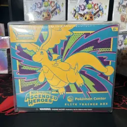 Pokemon Ascended Heroes Pokemon Center ETB FACTORY SEALED w/ Plastic Case - Image 1
