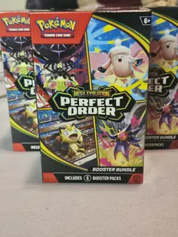 Pokemon Perfect Order Bulk Bundle (100 Common/uncommon, 30 Reverse And 15 Holo+) - Image 1