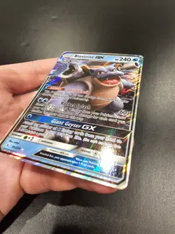 Pokemon TCG Blastoise GX Holo Ultra Rare Card 35/214 Unbroken Bonds - Image 4