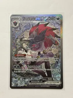 The Pokemon Company N's Zoroark Ex 185/159 Sv09 Holo 280 HP - Image 1