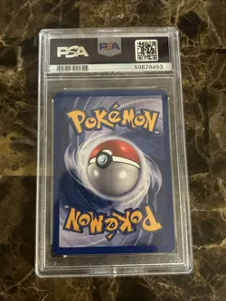 1999 Pokemon Abra Base Set #43 PSA 8 Partial Set Break - Image 3