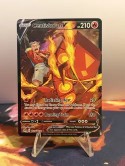 Pokemon TCG Centiskorch V TG14/TG30 Swsh11: Lost Origin Trainer Gallery Holo - Image 1