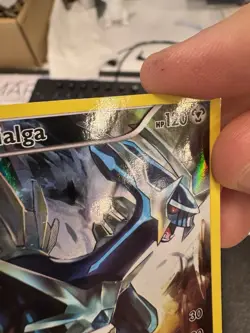 Dialga XY77 Full Art Holo Ultra Rare Black Star Promo Pokemon TCG - Image 3