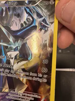 Dialga XY77 Full Art Holo Ultra Rare Black Star Promo Pokemon TCG - Image 4