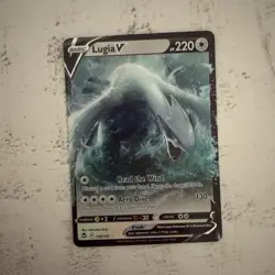 Lugia V 138/195 - SWSH Silver Tempest - Ultra Rare Holo - Pokemon Card TCG NM - Image 1