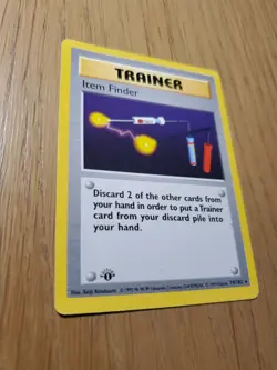 Pokemon Item Finder 1st Edition Base Set Shadowless Vintage - Wotc - Image 3