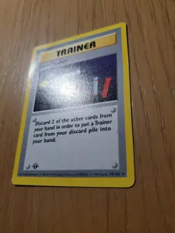 Pokemon Item Finder 1st Edition Base Set Shadowless Vintage - Wotc - Image 4