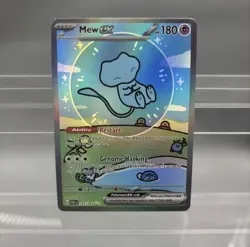 Pokemon Bubble Mew ex 232/091 Paldean Fates Special Illustration Rare FAN ART - Image 1