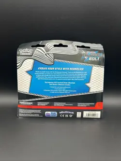 Pokemon TCG Scarlet & Violet BLACK BOLT TECH STICKER COLLCTION 3 Pack Blister - Image 2