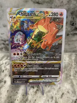 Pokemon Charizard VSTAR Sword & Shield Promo Full Art Holo SWSH262 - Image 1