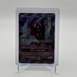 Pokemon TCG Dawn Wings Necrozma GX Full Art 143/156 Sm-Ultra Prism Holo 2018 - Image 1