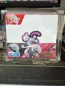 Premium Pokemon TCG Booster Box Acrylic Display Case - UV Protection + Extras - Image 1