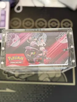 Premium Pokemon TCG Booster Box Acrylic Display Case - UV Protection + Extras - Image 2