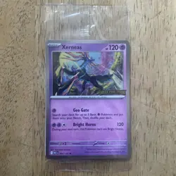 2025 POKEMON MEGA EVOLUTION SEALED BEST BUY STAMPED PROMO 064/132 XERNEAS - Image 1