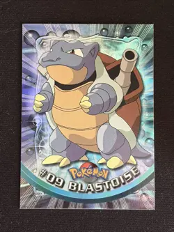 💎 Blastoise #09 – 2000 Topps Chrome Pokemon – VINTAGE SHINE! 💎 - Image 1