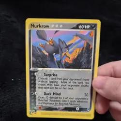 Murkrow - 47/100 EX Sandstorm - Pokemon TCG - 2003 NEAR MINT - Image 1