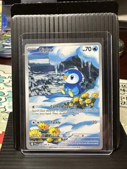 Piplup 098/094 Me02: Phantasmal Flames Art Rare Holo 70 HP Pokemon TCG - Image 1