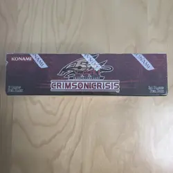 Yu-Gi-Oh Crimson Crisis Booster Box Factory Sealed English - Image 4