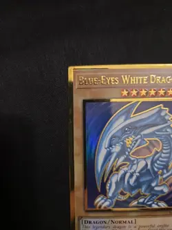Yu-Gi-Oh! Maximum Gold Blue-Eyes White Dragon Gold Rare 1st Ed MAGO-EN001 - Image 4