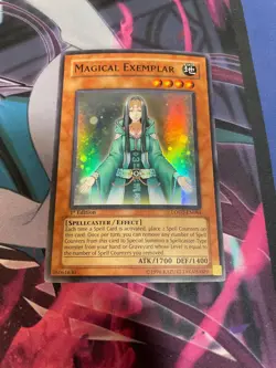 YUGIOH - MAGICAL EXEMPLAR - SUPER RARE - 1ST ED - LODT - NM - Image 1