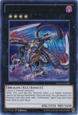 Yugioh! LP Evilswarm Ophion - DUSA-EN090 - Ultra Rare - 1st Edition Lightly Play - Image 1