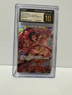 CGC Col D. Roger One Piece 2024 Japanese Emperors In New World OP-09 PSA 10 - Image 1