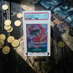 One Piece TCG Kozuki Oden OP02 Alternate Art PSA 10 Gem Mint English #030 - Image 1