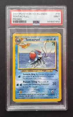 *PSA 9* Tentacruel 10/18 - Southern Islands Promo - Mint 2001 WOTC Pokemon Card - Image 1