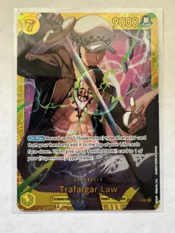 Trafalgar Law - OP10-119 SEC Premium Booster - One Piece Card Game - NM - Image 1