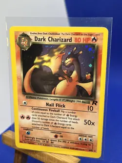 Pokemon Dark Charizard Holo Rare Card 4/82 Pokemon TCG - Image 1