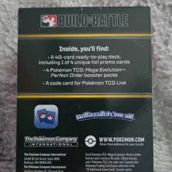 Pokemon Mega Evolution Perfect Order Build & Battle Kit Zygarde 40 Cards - Image 2