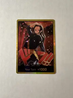 Don!! EB03 Nico Robin Gold Foil One Piece Standard English Card Stock OPTCG - Image 1