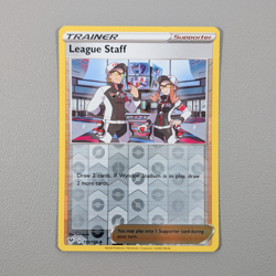 Pokemon TCG Trainer Card - League Staff 153/185 Reverse Holo | Vivid Voltage *LP - Image 2