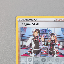 Pokemon TCG Trainer Card - League Staff 153/185 Reverse Holo | Vivid Voltage *LP - Image 3