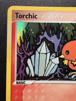 Torchic 66/100 EX Crystal Guardians Pokemon Card Reverse Holo Foil Rare LP - Image 3