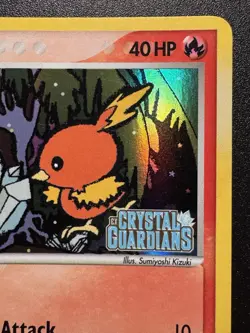 Torchic 66/100 EX Crystal Guardians Pokemon Card Reverse Holo Foil Rare LP - Image 4