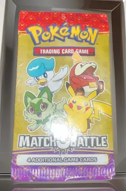 Pokemon TCG Trading Card Game McDonalds Match Battle 2023 Booster Pack Sealed - Image 1