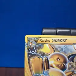Raichu BREAK - 50/162 - Pokemon Breakthrough XY Ultra Rare Card NM - Image 4