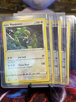 Rayquaza (Cosmos Holo) Crown Zenith Promo SWSH029 Pokemon Card NM - Image 1