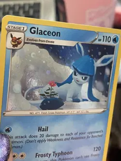 Glaceon SWSH192 SWSH: Sword & Shield Promo Cards Holo NM - Image 3